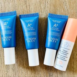 Sunday Riley A+ Retinoid & Drunk Elephant C Tango